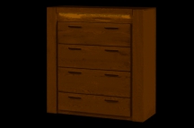 SZYNAKA VELVET KOMODA TYP 75  4-SZUF.